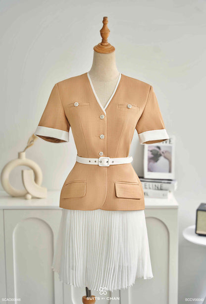 Vesta Top (Include Belt)